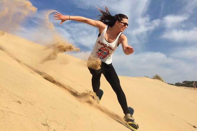 Desert Safari Morning with Camel Ride and Sand Boarding - Quad Bike Upgrade: For People Who Want More Speed