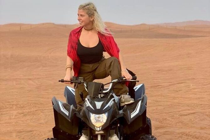 Desert Safari Quad Bike Activity with Dinner in Dubai - Pickup and the Ride to Red Sand Dunes