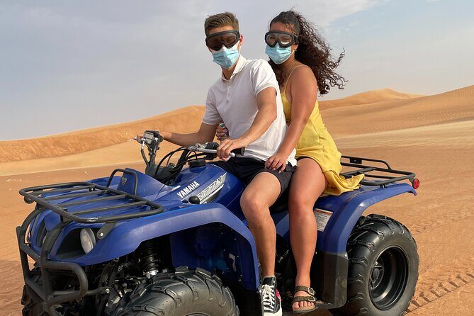 Desert Safari, Quad Biking (30 mins) & VIP BBQ Dinner Experience - Getting there in a small group: Raptor Tourism and the comfort factor
