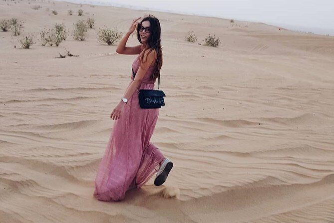 Desert Safari Red Dunes with Camel Ride, Sandboard, BBQ and Shows - Camp time in a Bedouin-style setting