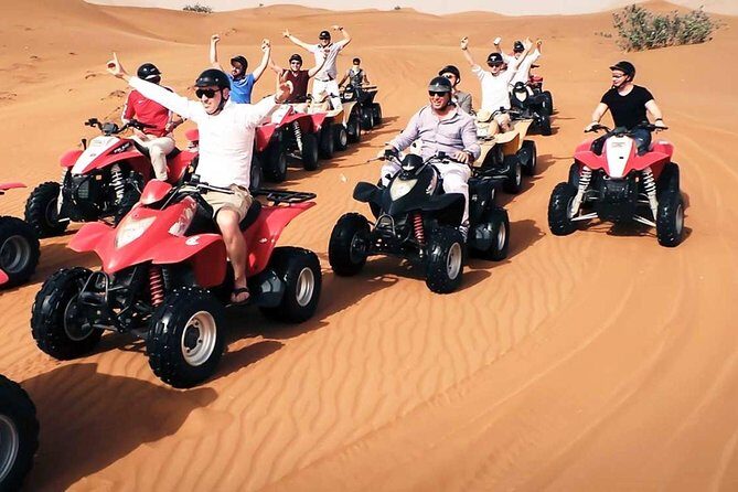 Desert Safari Tour with 30 Minutes Quad bike Ride - Setting out from Dubai: the 2:00 pm start and the 6-hour arc