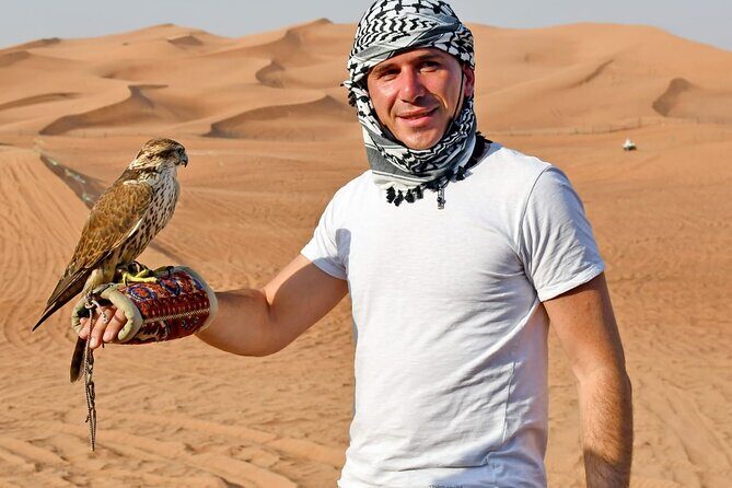 Desert Safari With 30 Mins Of Quad Bike Tour Camel Ride And BBQ - Bedouin-style desert camp at sunset: where the atmosphere does the talking