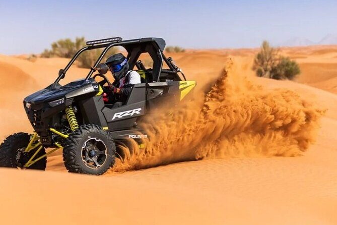 Desert Safari with 30 minutes Buggy Ride with Camel Ride & Dinner - Key highlights worth knowing