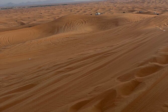 Desert Safari with 30 minutes Buggy Ride with Camel Ride & Dinner - Pickup and the 3:00 pm rhythm into the desert
