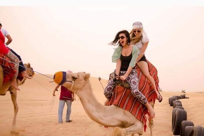 Desert Safari With BBQ Dinner, Camel Ride, Sand Boarding In Dubai - 4x4 Land Cruiser dune bashing and sunset photography moments