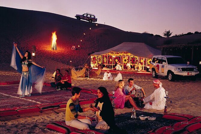 Desert Safari with BBQ Dinner -Pick Up From Dubai Hotels - Dune Bashing, Henna, and Desert Activities Before Dinner
