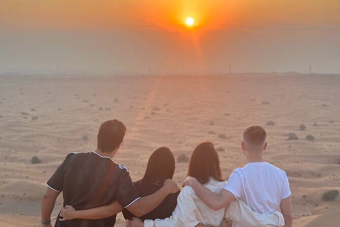 Desert Safari With BBQ Dinner, Quad Bike & Camel Ride from Dubai - Camel Ride, Falcon Photos, and Arabic Dress Moments