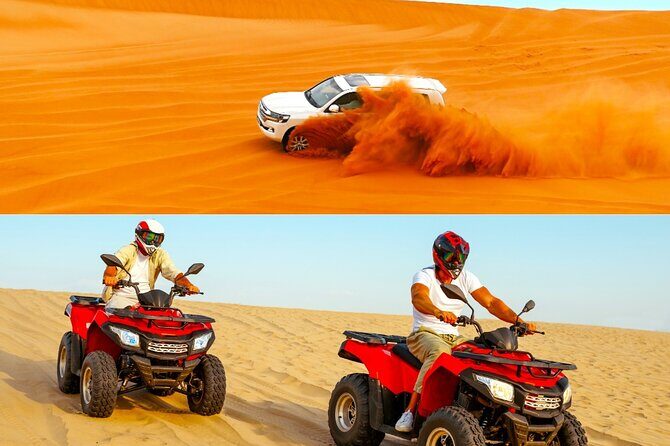 Desert Safari with BBQ Dinner (Quad Bike Optional) - Desert camp comfort: Private tent, waiter service, and a proper setup