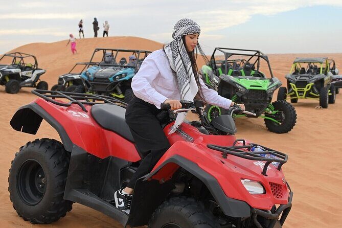 Desert Safari with BBQ Dinner (Quad Bike Optional) - VIP table upgrade: When extra comfort is actually worth paying for