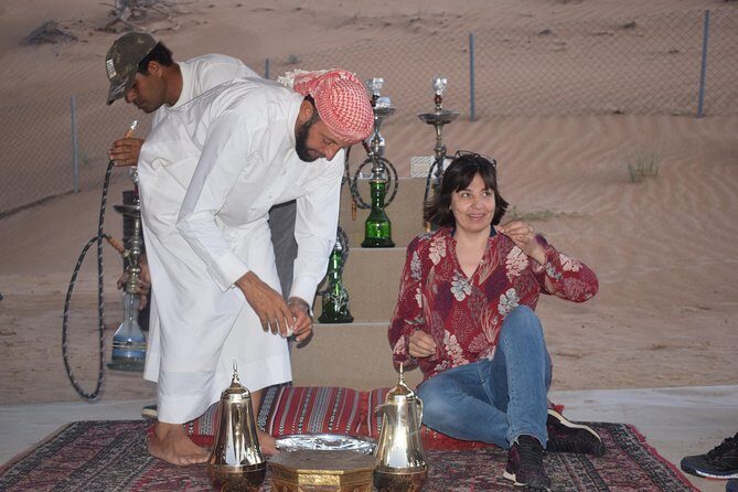 Desert Safari with BBQ Dinner - UAE Must Do - Camel Farm Visit and Falcon Display: Small, Quick, Worth It