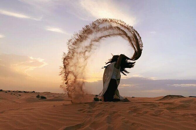 Desert Safari with Camel Ride, BBQ Dinner, Sand Board & Live Show - Live Shows Under the Stars: Belly Dance, Tanoura, Fire