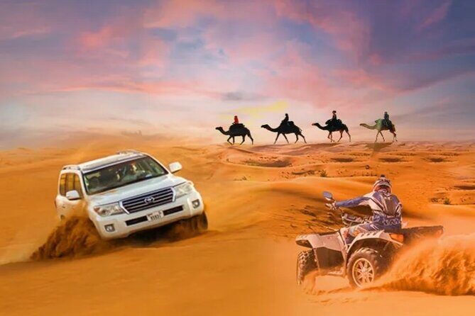 Desert Safari with Camel Riding and BBQ Dinner - Key highlights before you go