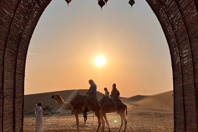 Desert Safari with Dune Bashing and Camel Ride plus Sand Boarding - Bedouin camp welcome: what’s included and why it matters