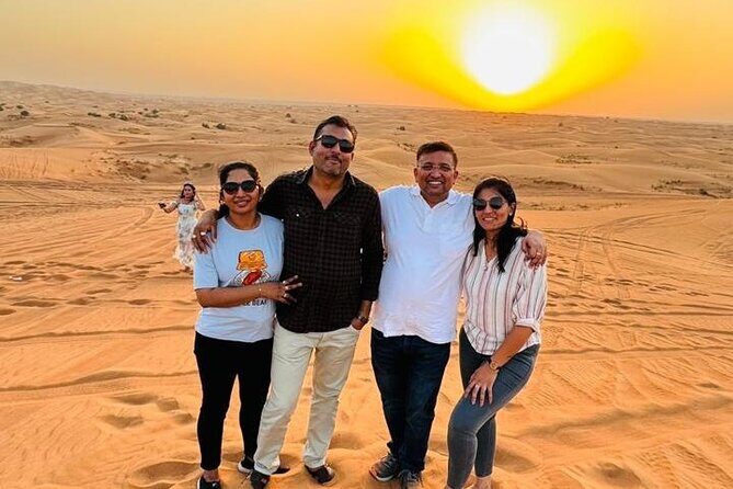 Desert Safari with Dune bashing BBQ Dinner and More Activities - Sandboarding and camel ride: the “less wild” activities that still matter