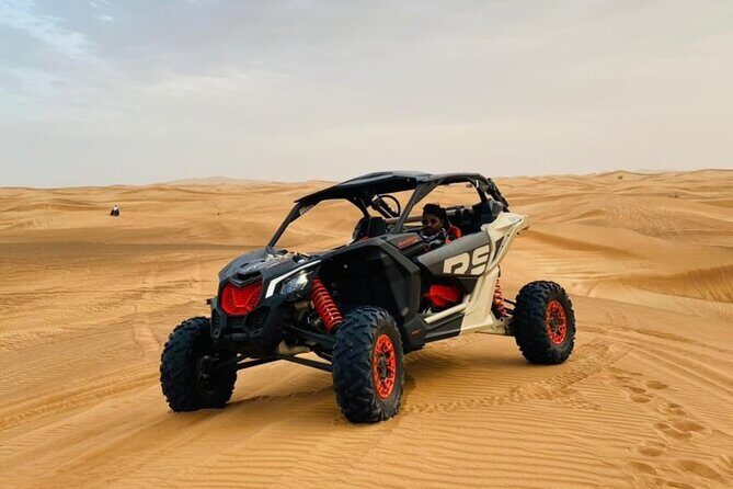 Desert safari with Dune Buggy Tour package in dubai - Safety gear: helmet, gloves, and goggles do more than you think