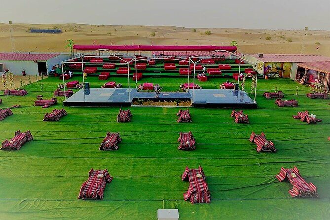 Desert Safari with Quad Bike, 4x4 Dune Bashing and Camel Ride - Al Awir desert camp: Arabian welcome, henna, falcon photos, and a camel ride