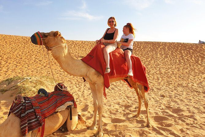 Desert Safari with Quad Bike, 4x4 Dune Bashing and Camel Ride - Sandboarding and that sunset photo stop that’s actually useful