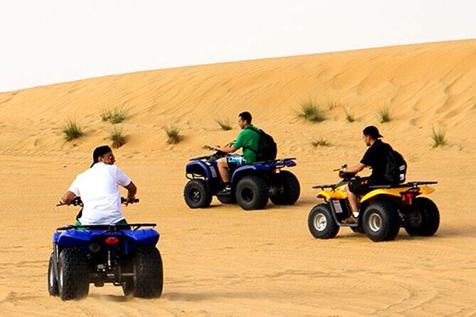 Desert Safari With Quad Bike In Dubai - From Your Dubai Hotel to Lahbab: How the Evening Starts