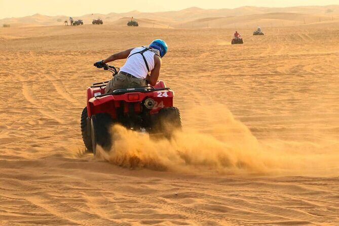 Desert Safari With Quad Bike In Dubai - Quad Bike on the Dunes: Training, Safety, and Ride Options