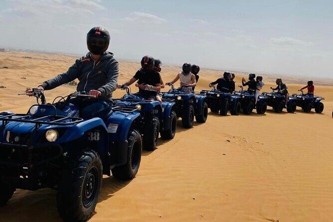 Desert Safari with Quad Bike Ride in Red Dunes - Red Dunes, Quad Bikes, and 6.5 Hours of Pure Action