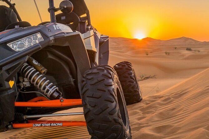 Desert Tour by ATV OR Buggy Self-drive, BBQ Dinner and Camel Ride - Transfers and Timing: What the 7-Hour Day Really Means