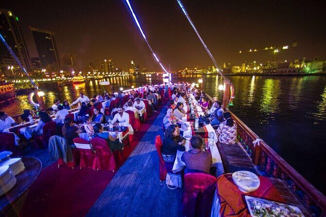 Dhow Cruise Dinner in Creek with Transfer - Your dhow, your deck choices: where comfort meets the breeze