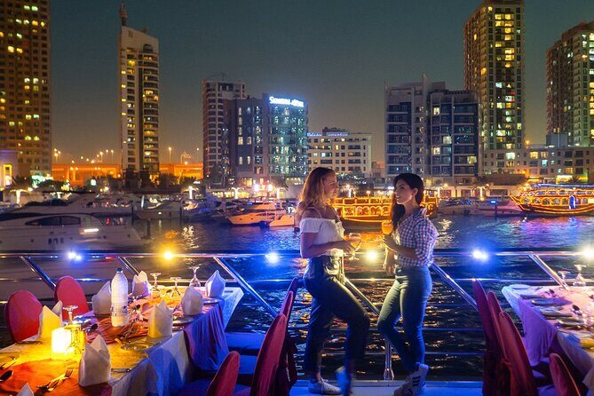Dhow Cruise Marina - What You Get for Around $57.77: Dinner, Drinks, and a Real Ride