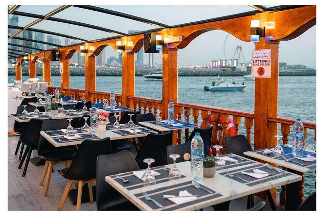 Dhow Cruise with Dinner at Dubai Al Seef - Entertainment with Tanura dance: fun show, but mind the volume