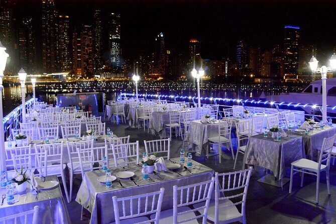 Dhow Cruise with Dinner at Dubai Marina - The two-hour cruise route: marina skyline, not open-sea sailing