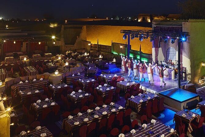 Dinner at Al Hadheerah Bab Al Shams Desert Resort - Live Shows, Falconry, and Fireworks on Thursdays and Fridays