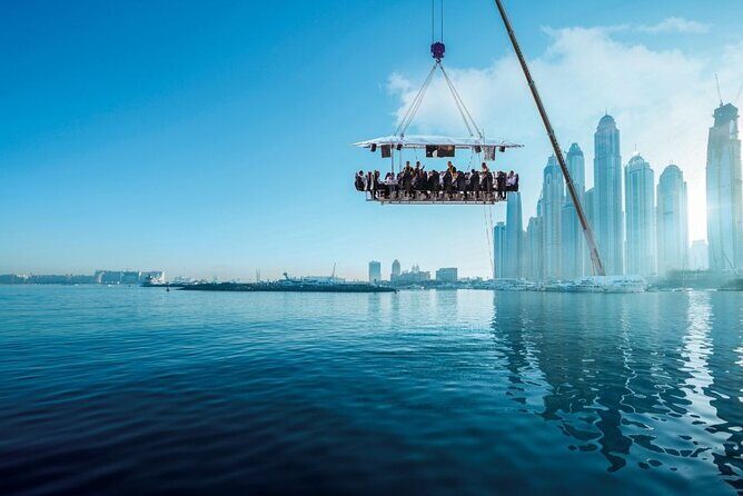 Dinner In the Sky Dubai - Dinner with Transfers Options - Dinner In The Sky Dubai: the core experience you’re paying for