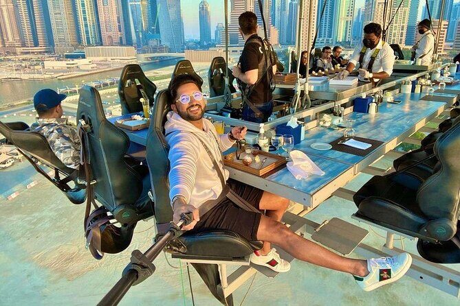 Dinner in the Sky Dubai - with Transfers Option - Key highlights before you book