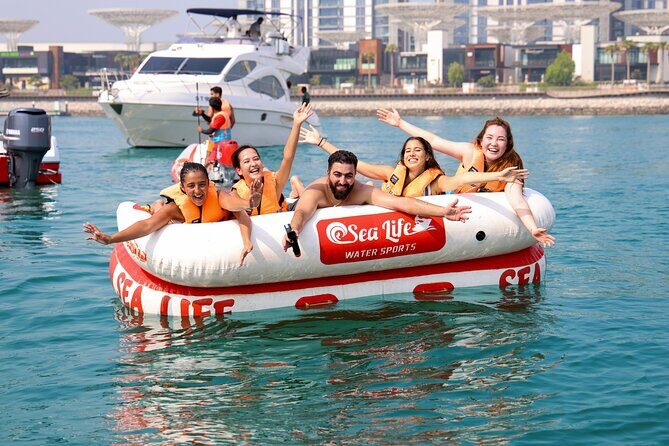 Donut or Sofa Boat Ride Watersport Tour Package in Dubai - The 40-minute timing: enough for thrills, not enough to get bored