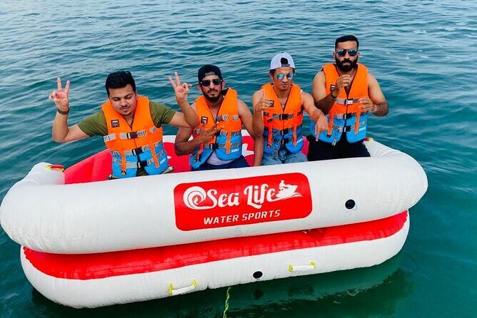 Donut or Sofa Boat Ride Watersport Tour Package in Dubai - Safety and service: what the best-rated reviews reveal