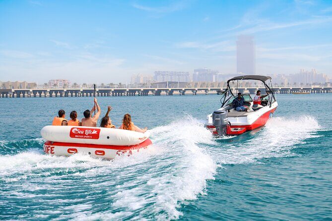 Donut or Sofa Boat Ride Watersport Tour Package in Dubai - What to bring and how to prepare for getting wet