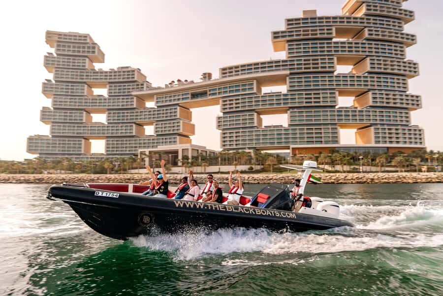 Dubai: 100-Min Speed Boat Tour, Atlantis & Burj Al Arab View - Key highlights you’ll care about