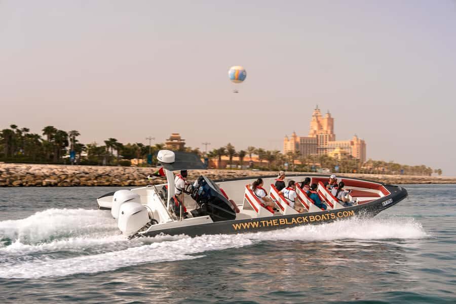 Dubai: 100-Min Speed Boat Tour, Atlantis & Burj Al Arab View - Atlantis The Royal: crisp lines and high-end visual drama