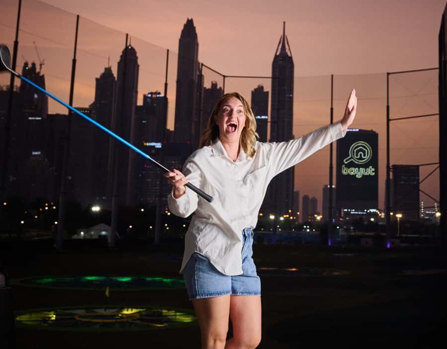 Dubai: 1hr Topgolf Game - Unlimited balls for beginners (and for anyone tired of golf etiquette)