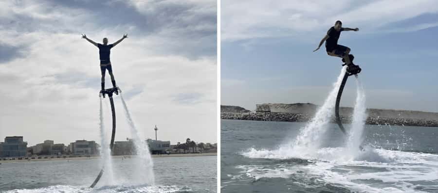 Dubai: 30-Min Flyboard with Burj Al Arab View & Soft Drink - Flyboard basics: power jets, balance, and a realistic learning curve