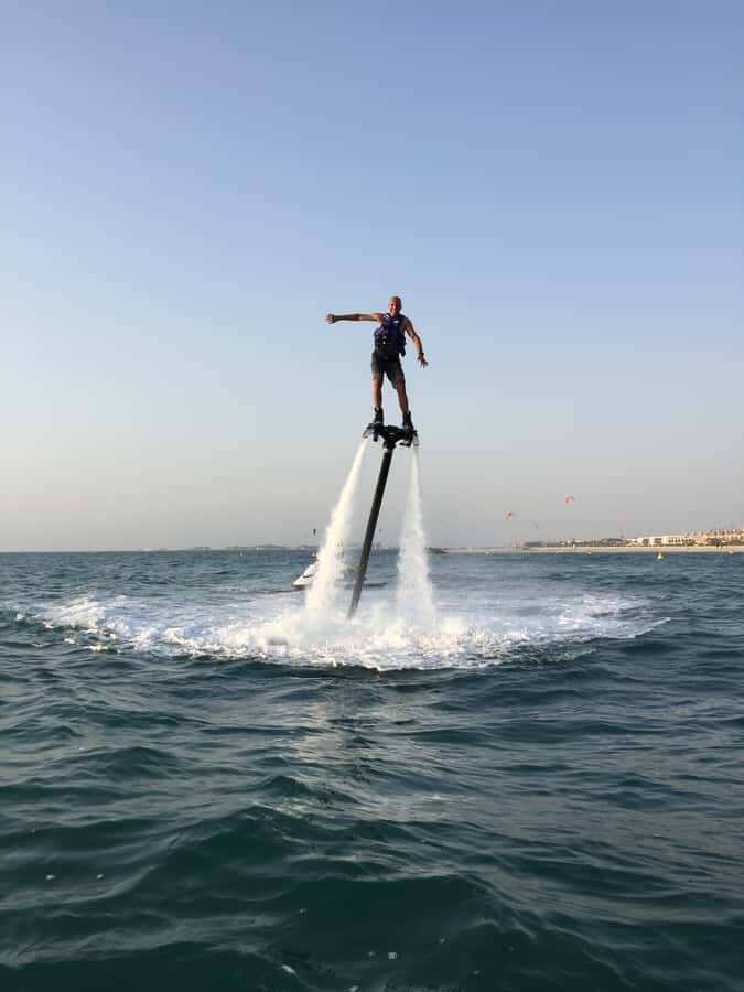 Dubai: 30–Minute Flyboard Experience - Where You Go in Dubai: Fishing Harbor 1 and the Jumeirah Setup