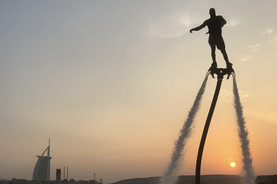 Dubai: 30-minute Flyboard with Instructor and Free Ice Cream - The Burj Al Arab Photo Moment: Visibility Matters