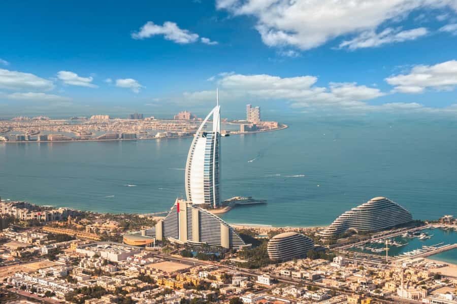 Dubai: 30-Minute Scenic Helicopter Tour - Burj Al Arab, the Palm, and Atlantis: the iconic first half