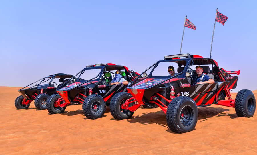 Dubai: 3000cc V6 Dune Buggy & Sandboarding -Private Tour - 3000cc V6 dune buggy power that feels like the real thing