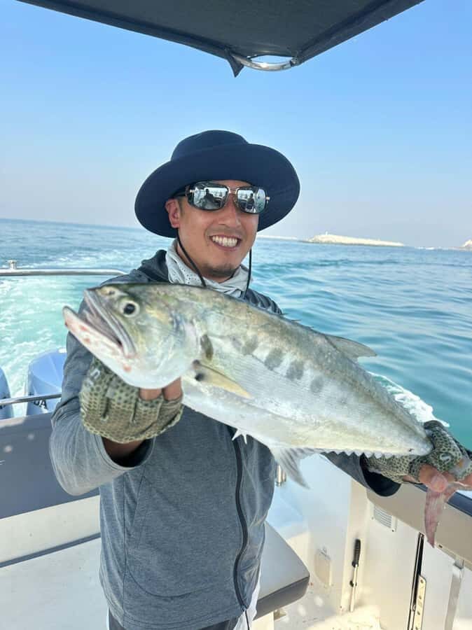 Dubai: 4-Hour Private Deep Sea/Trolling Fishing Trip - The boat experience on a 28-foot Beneteau (and why it feels different)