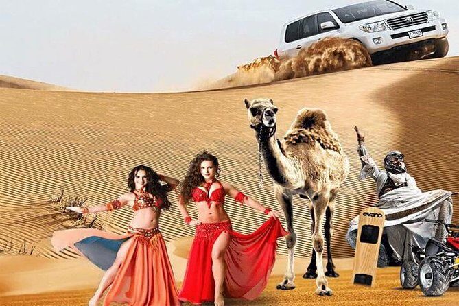 Dubai: 4X4 Desert Safari with BBQ Dinner - From hotel pickup to the dunes: what the 4x4 ride feels like