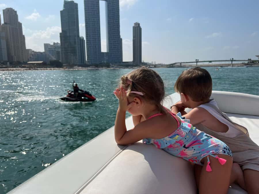 Dubai: 52ft Private Luxury Yacht Experience - Your skyline cruise route: Dubai Marina, JBR, Bluewater’s, and the big icons