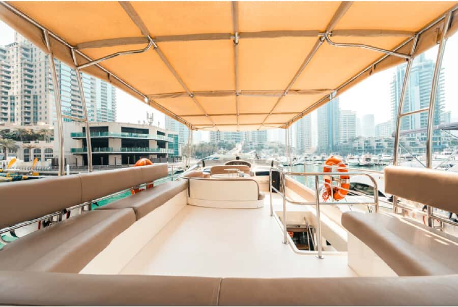 Dubai: 58-Feet Yacht Sea Trip - Atlantis the Palm: The Landmark That Looks Even Stranger From Water