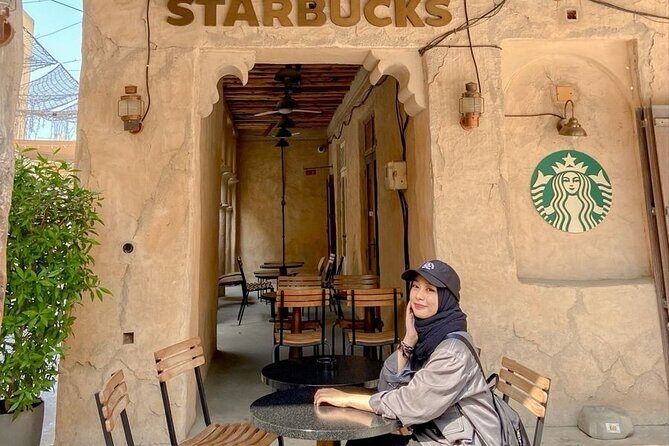 Dubai & Abu Dhabi City Tour - Heritage Village, Etihad Towers, and Emirates Palace Gold Coffee