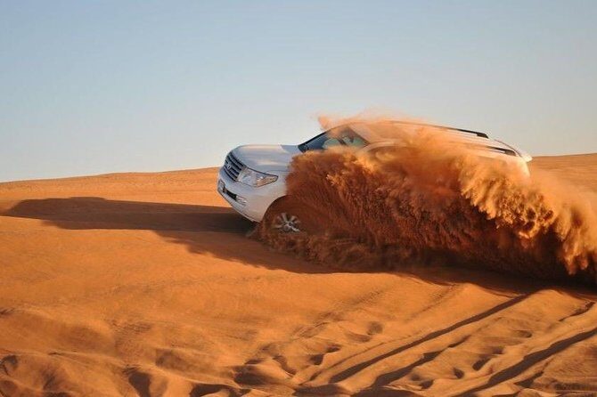 Dubai: Adventure Evening Desert Safari, Camel Ride, Shows & BBQ Dinner - Sandboarding: The Fun Skill You Don’t Need to Be Good At