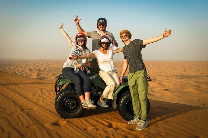 Dubai: Adventure Quad Bike Safari, Camel Ride & Refreshments - Key highlights at a glance
